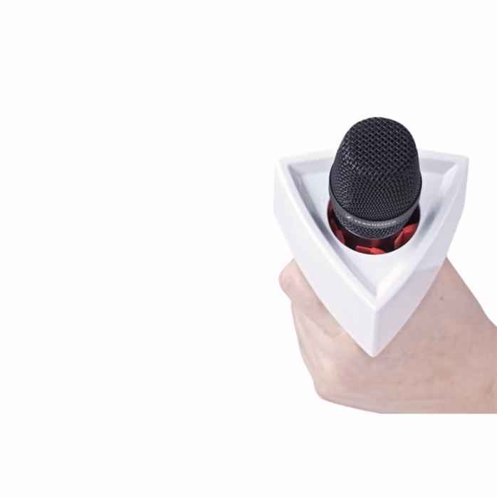 Rycote Triangular Mic Flag White - Príslušenstvo