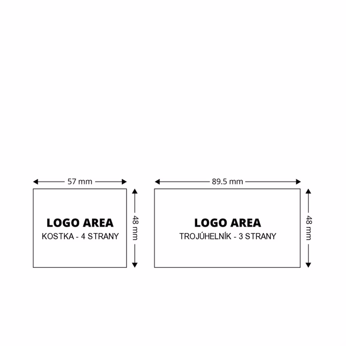 Rycote Triangular Mic Flag White - Príslušenstvo