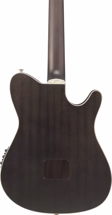 Ibanez TOD10NL Transparent Black (zánovné) - Ľavoruká elektroakustická klasická gitara