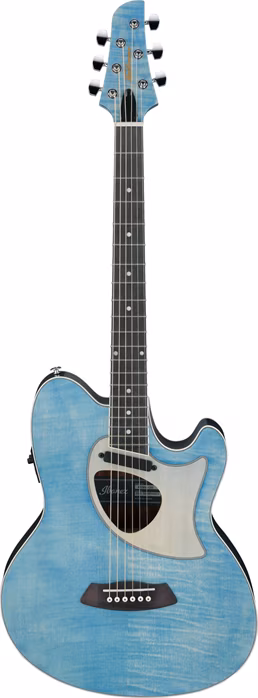 Ibanez TCM50FM Denim Blue - Elektroakustická gitara