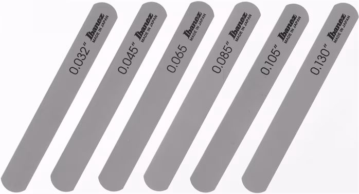 Ibanez Nut File Set for E-Bass - .032/.045/.065/.085/.105/.130 - Náradie
