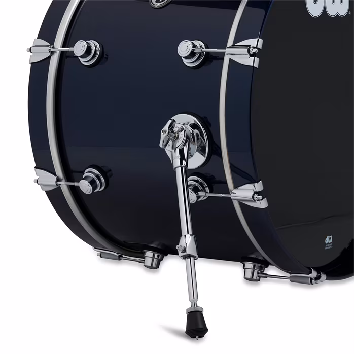 DWe 4-Piece Midnight Blue Metallic Lacquer Kit - Elektroakustická bicia súprava