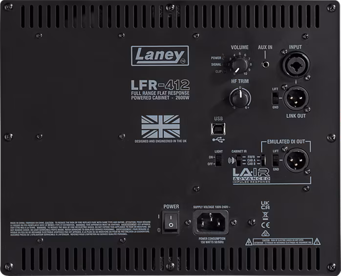 Laney LFR-412 - Gitarový aktívny reprobox