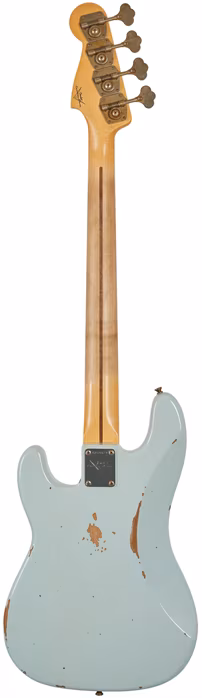 Fender Custom Shop 58 Precision Bass Relic Aged Sonic Blue - Elektrická basgitara