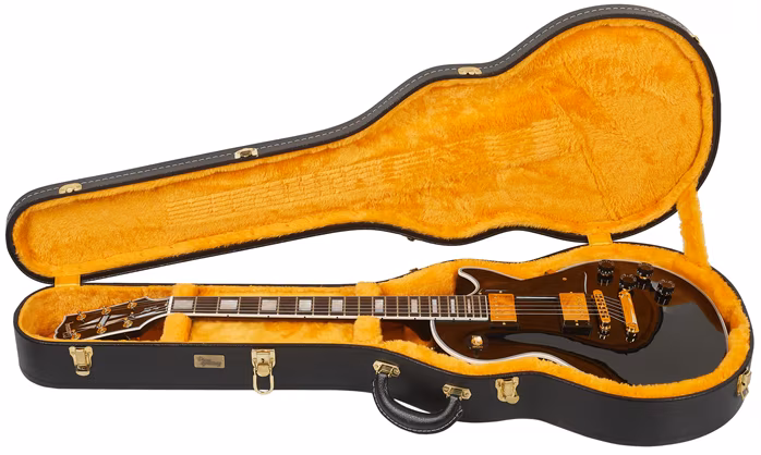 Gibson Custom Les Paul Custom w/ Ebony Fingerboard Gloss Ebony - Elektrická gitara