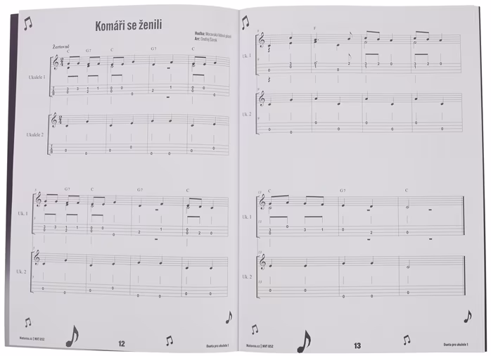 KN Dueta pro ukulele 1 - Škola hry na ukulele