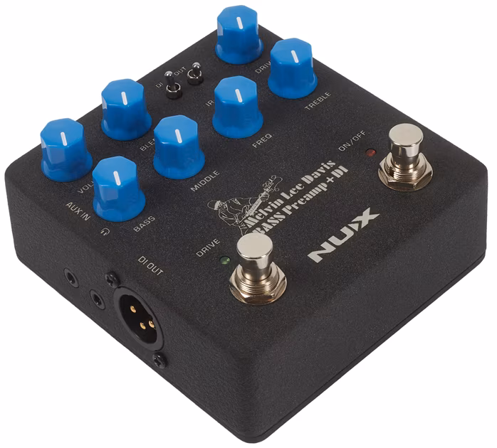 Nux NBP-5 MLD Bass Preamp & DI - Basgitarový predzosilňovač a DI box