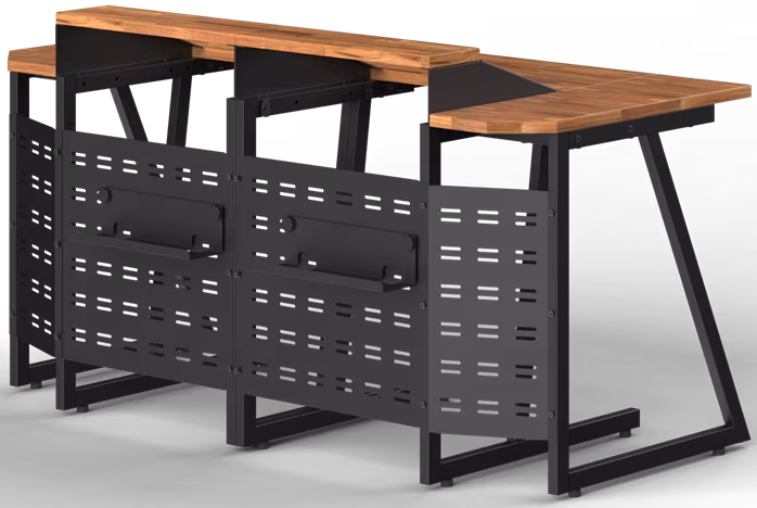 Wavebone Space Station 12U Rack Sets - Štúdiový stôl