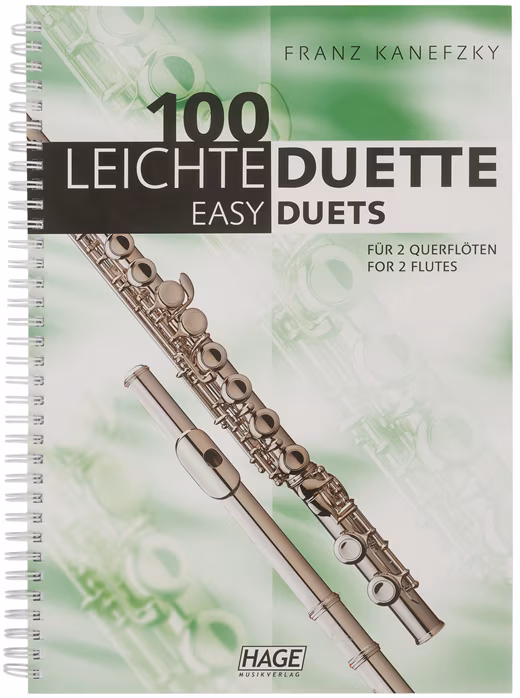 MS 100 Easy duets for 2 transverse flutes - Noty pre priečnu flautu