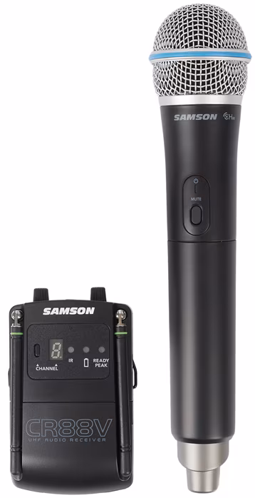 Samson Concert 88 Camera Handheld K - Bezdrôtová reportážna súprava s mikrofónom
