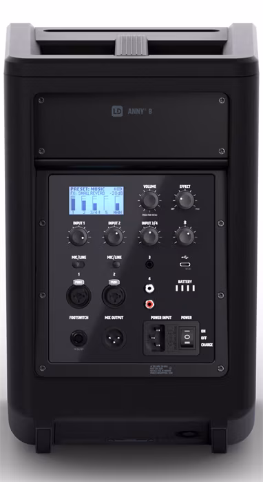 LD Systems ANNY 8 (poškodené) - Aktívny reprobox