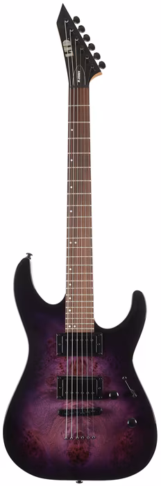 ESP LTD M-200DX NT Purple Burst - Elektrická gitara