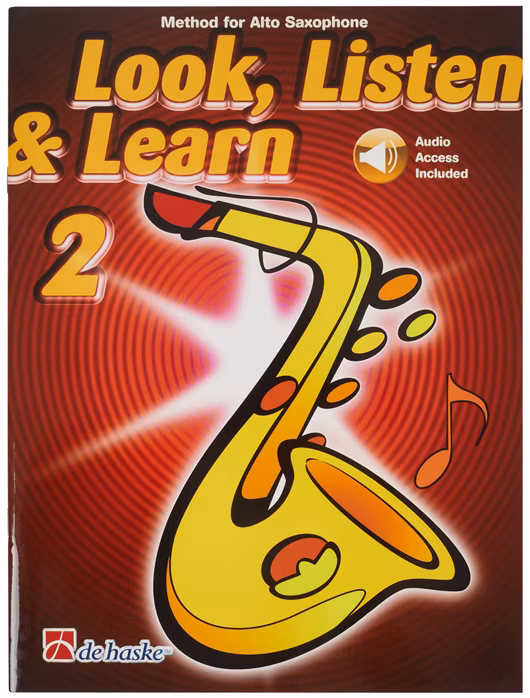 MS Look, Listen & Learn 2 - Alto Saxophone - Škola hry na saxofon
