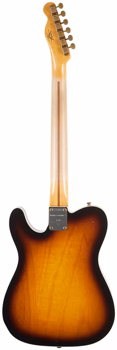 Fender Custom Shop Twisted Telecaster Custom JRN Relic 2-Color Sunburst - Elektrická gitara