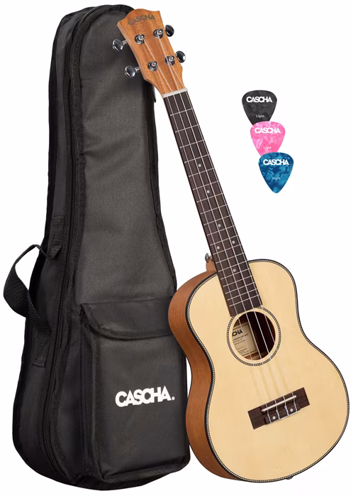 Cascha HH 2154L Tenor Spruce LH - Ľavoručné akustické ukulele