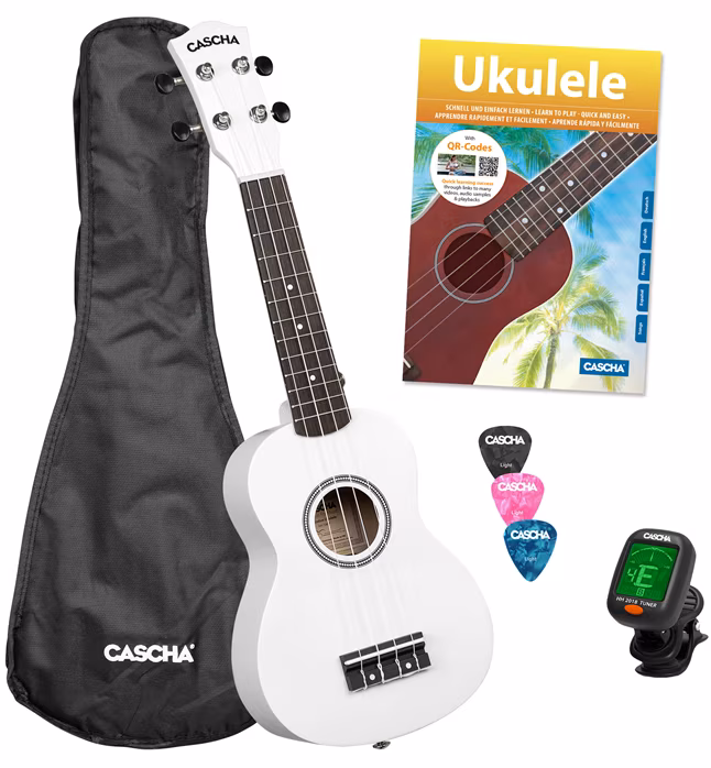 Cascha HH 3975 Soprano Linden White - Akustické ukulele