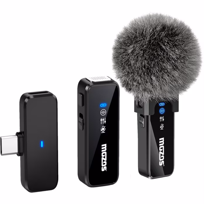 Mozos MX2-DUAL - Bezdrôtová reportážna súprava s mikrofónom