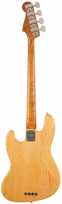 Fender Custom Shop Artisan Maple Burl Jazz Bass NOS - Elektrická basgitara