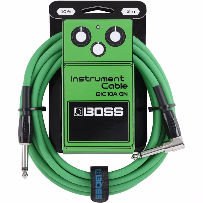 Boss BIC-10A Green - Nástrojový kábel