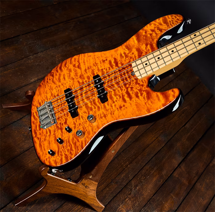 Suhr 2011 Classic J Quilt Maple Top - Elektrická basgitara