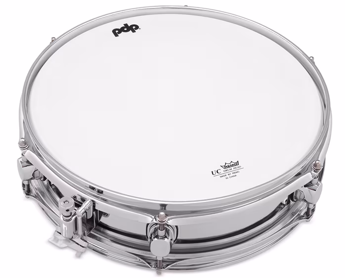 PDP 13" x 3,5" Kraken Chrome-over-Steel Piccolo Snare Drum - Snare bubienok