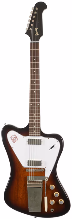 Gibson Custom 1965 Non-Reverse Firebird V w/ Maestro Vibrola VOS Vintage Sunburst - Elektrická gitara