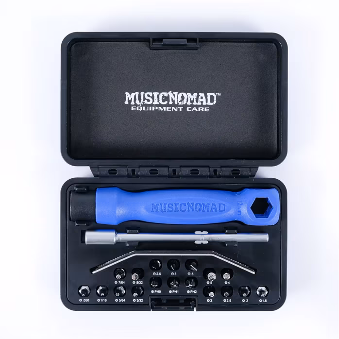 Music Nomad Premium Guitar Tech Screwdriver and Wrench Set - Náradie