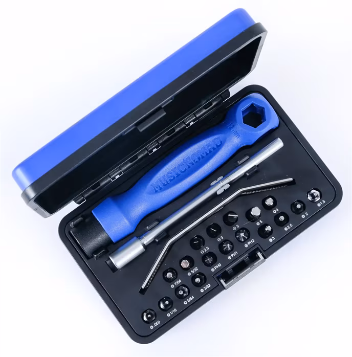 Music Nomad Premium Guitar Tech Screwdriver and Wrench Set - Náradie