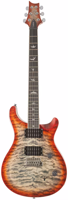 PRS SE Custom 24-08 Charcoal Cherry Burst (rozbalené) - Elektrická gitara