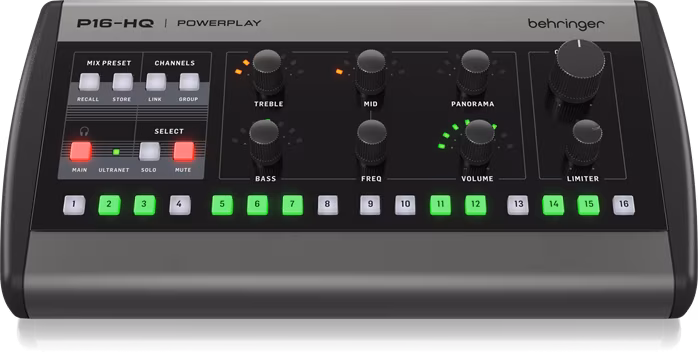 Behringer P16-HQ - Slúchadlový zosilňovač