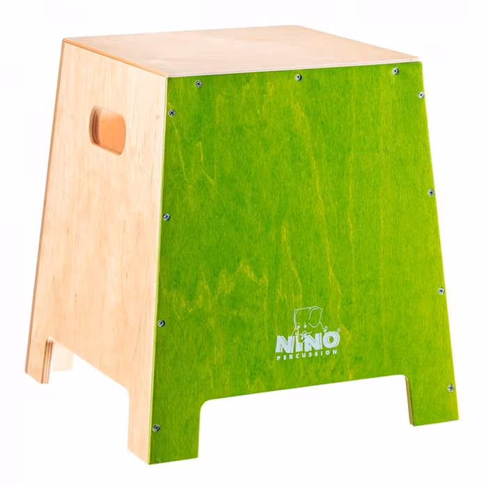 NINO Stackable Small Cajon - Green - Cajon