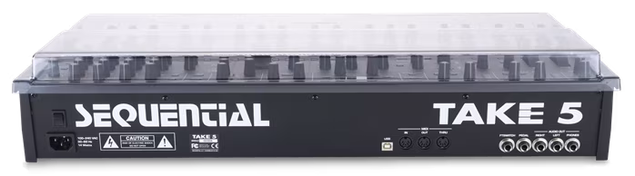 Decksaver SEQUENTIAL TAKE 5 & OBERHEIM TEO-5 COVER (SOFT-FIT) - Kryt