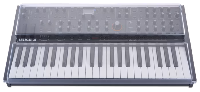Decksaver SEQUENTIAL TAKE 5 & OBERHEIM TEO-5 COVER (SOFT-FIT) - Kryt
