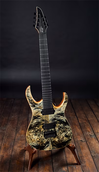Mayones 2018 Duvell Elite 7 Eye Poplar - Elektrická sedemstrunová gitara