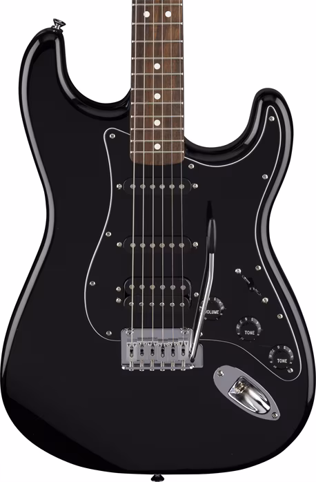 Fender Standard Stratocaster HSS LRL BLK (zánovné) - Elektrická gitara