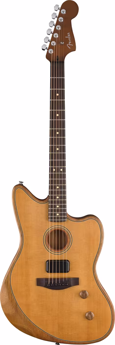 Fender Acoustasonic Standard Jazzmaster ANA - Elektroakustická hybridná gitara