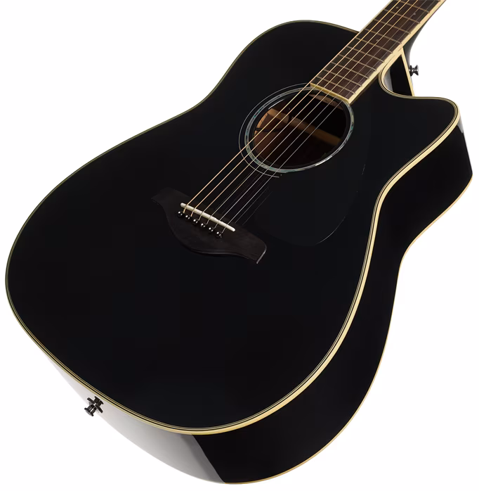Yamaha FGX830C BLK - Elektroakustická gitara