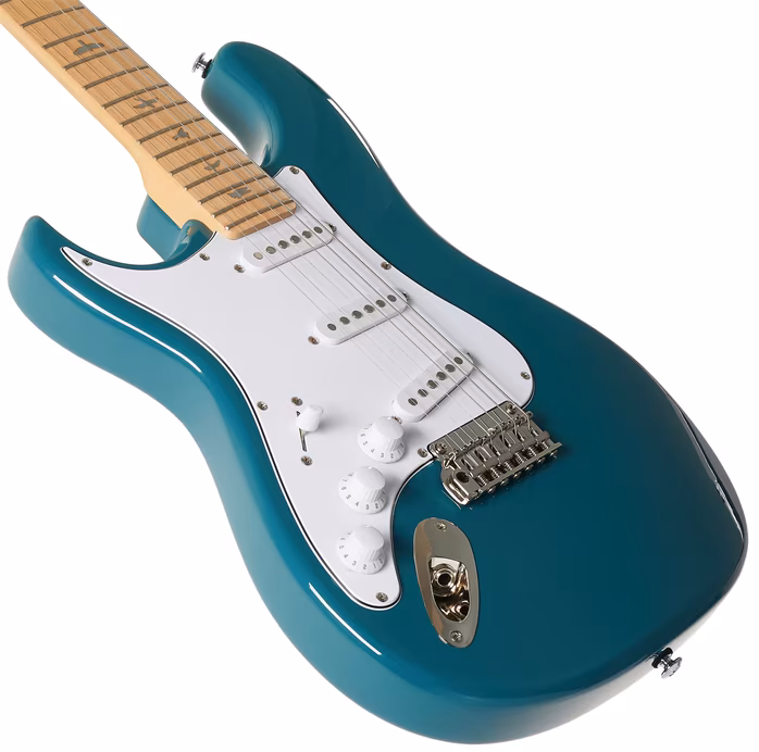 PRS SE Silver Sky LH MN Nylon Blue - Ľavoruká elektrická gitara