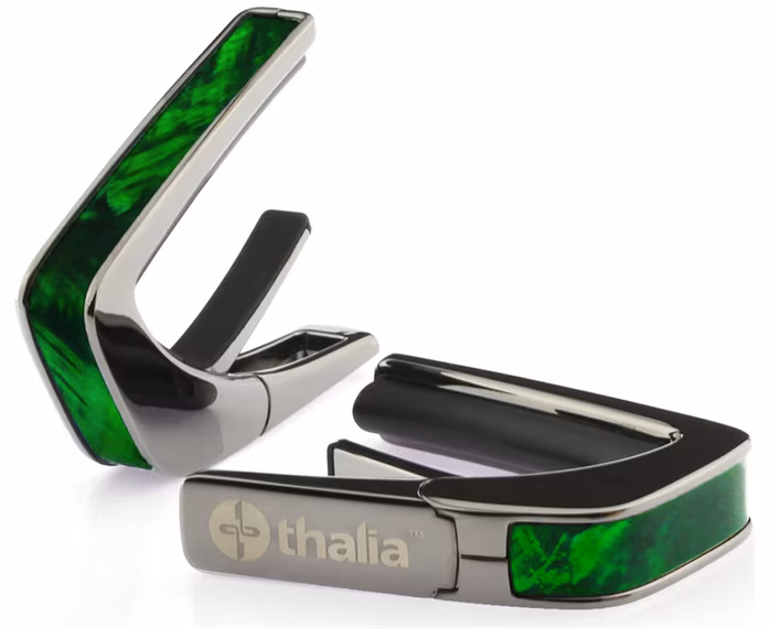 Thalia Shell Collection Green Angel Black Chrome - Kapodaster