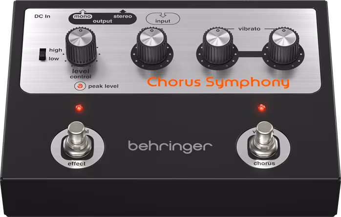 Behringer Chorus Symphony - Gitarový efekt