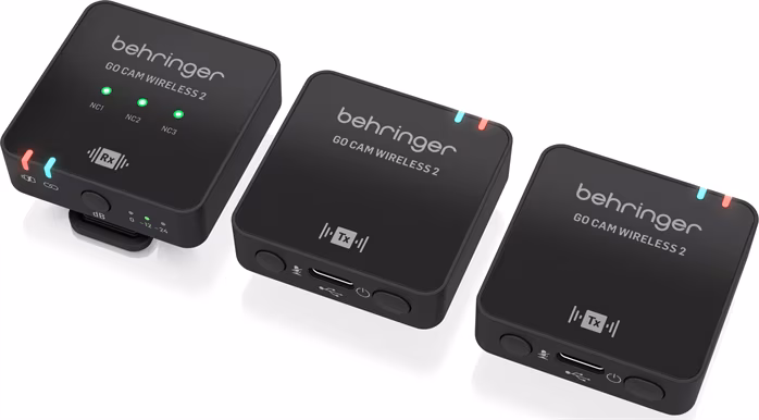 Behringer GO CAM WIRELESS II - Duálna bezdrôtová súprava