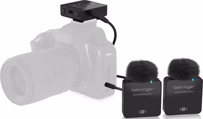 Behringer GO CAM WIRELESS II - Duálna bezdrôtová súprava
