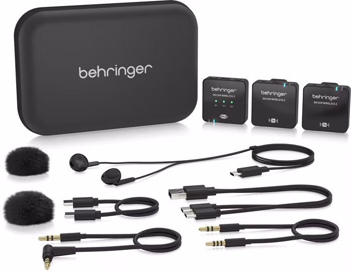 Behringer GO CAM WIRELESS II - Duálna bezdrôtová súprava