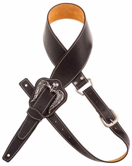 Magrabò Reverse Buckle RS Core Black 7 cm - Gitarový popruh