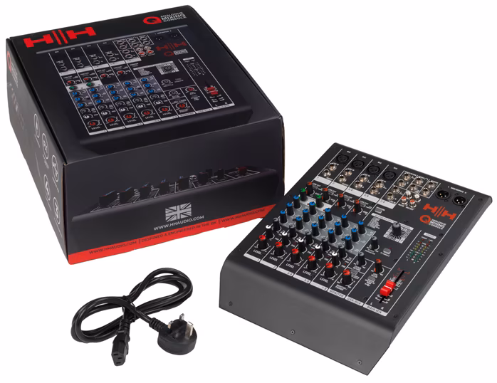 H&H Q8FX - Analógový mixážny pult