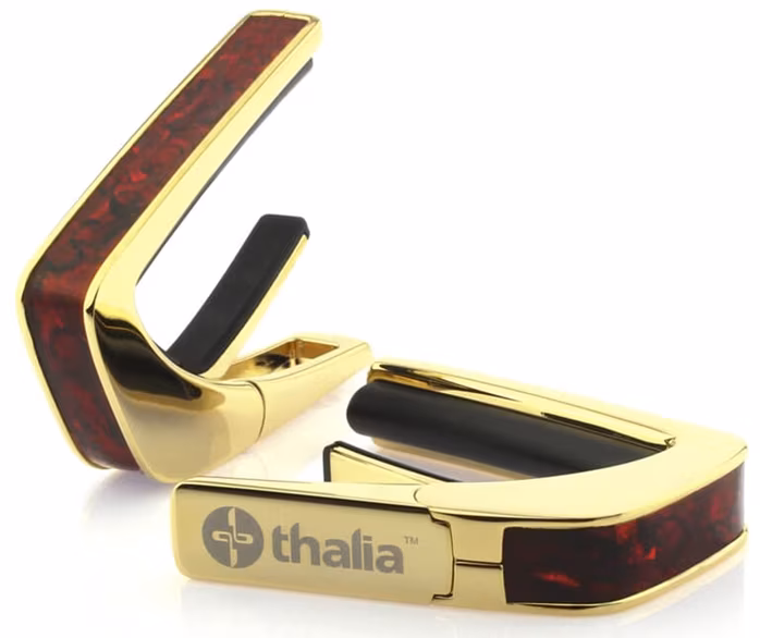 Thalia Shell Collection Crimson Paua Gold - Kapodaster