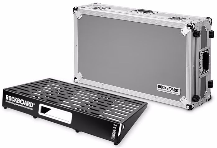 Rockboard CINQUE 5.2 with Flight Case - Pedalboard