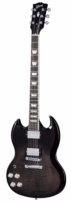 Gibson SG Modern LH Trans Black Fade - Ľavoruká elektrická gitara