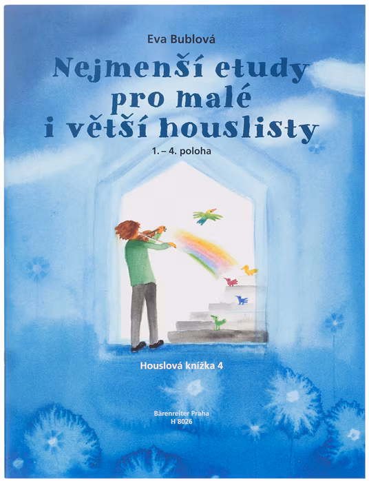 KN Nejmenší etudy pro malé i větší houslisty  - Škola hry na husliach