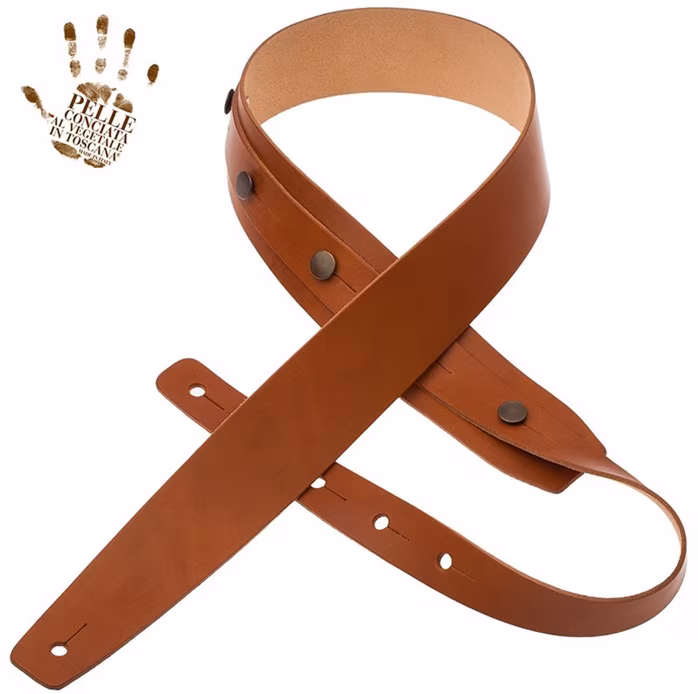 Magrabò Buttons BC Core Brown 5 cm - Gitarový popruh